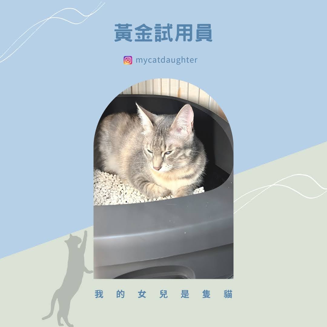 黃金試用員-嬌聯寵物-沸石砂-雙層貓砂盆-開箱試用